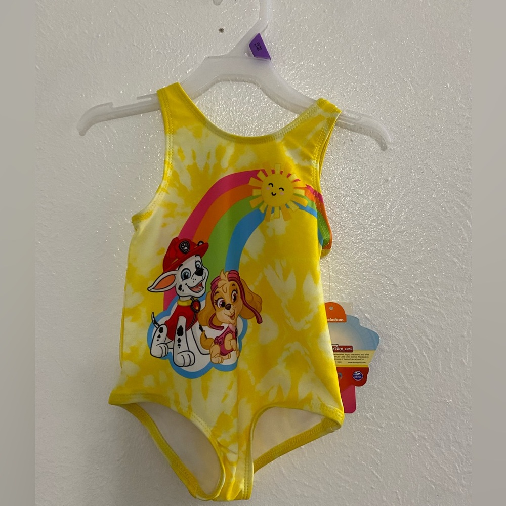 Toddler Girls One piece Swimsuit Size 12 Mon